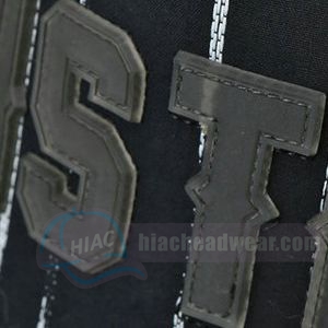 custom snapbacks logo options rubber patch logo