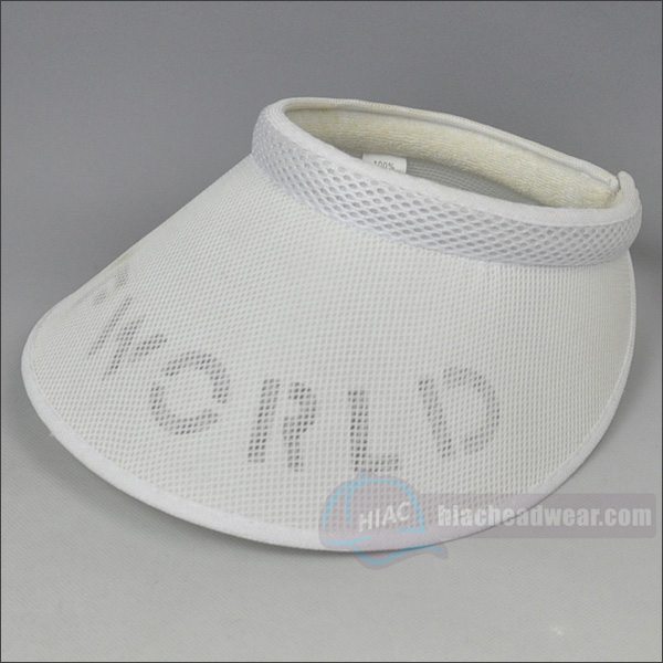 custom pvc visor hats