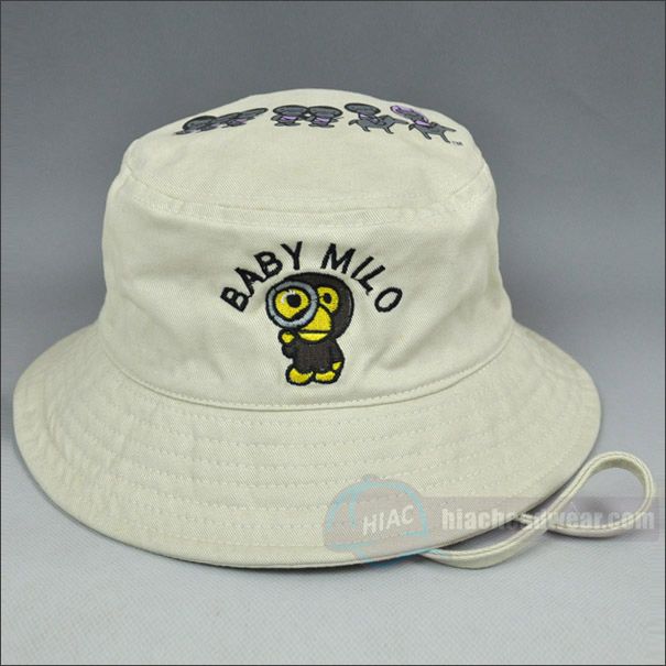 personalized bucket hats emb logo